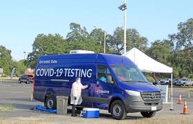  COVID testing van